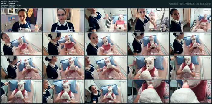 Regression And Force-Feeding - MAITRESSE BLANCHE / MILADY BLANCHE / GYNARCHIC NURSE CLINIC - MP4