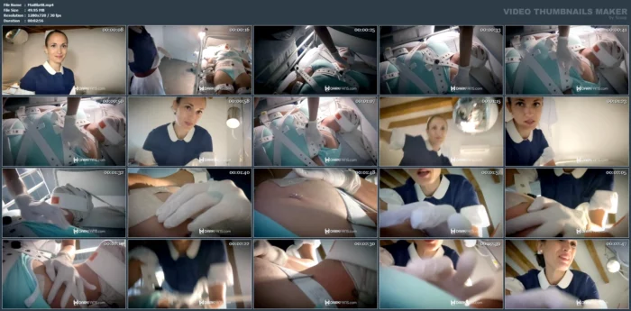 The Stapled Prisoner - MAITRESSE BLANCHE / MILADY BLANCHE / GYNARCHIC NURSE CLINIC - MP4