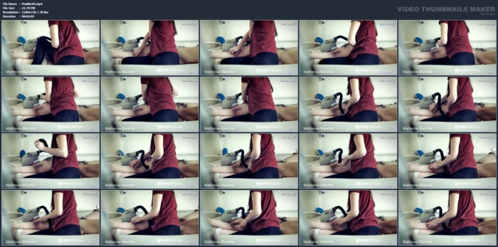 Tickling And Gas Mask - MAITRESSE BLANCHE / MILADY BLANCHE / GYNARCHIC NURSE CLINIC - MP4