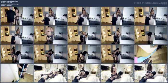 Here Is A Good Cuckold On Duty Part 4 - MAITRESSE PARKER / ANDREA PARKER - MP4