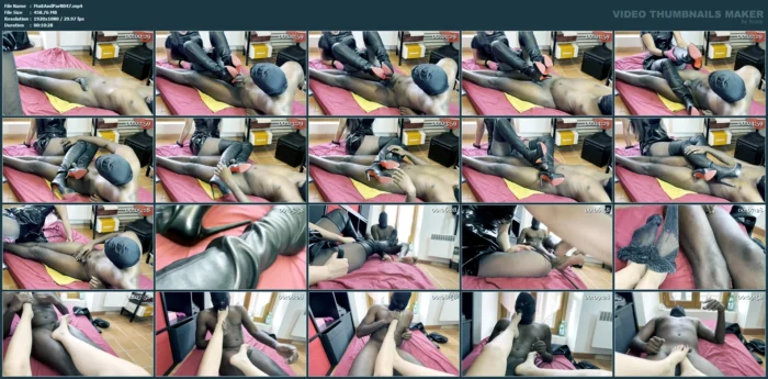 For Lovers Of My Louboutin Leather Thigh Boots Part 1 - MAITRESSE PARKER / ANDREA PARKER - MP4