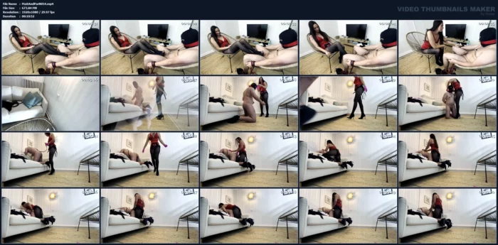 Why Not This Time Be The First Woman To Sodomize Him Part 5 - MAITRESSE PARKER / ANDREA PARKER - MP4