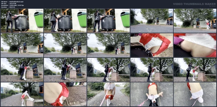 Such A Pretty Outfit Deserves A Little Outing In An Almost Quiet Place For The Pisseuse Part 3 - MAITRESSE PARKER / ANDREA PARKER - MP4