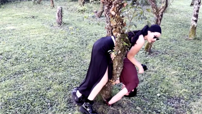 The Walk In Blois With My Submissive The Thing - MAITRESSE PARKER / ANDREA PARKER - MP4