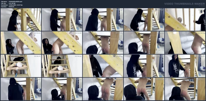 Come Get Your Spanking Series Under The Stairs - MAITRESSE PARKER / ANDREA PARKER - MP4
