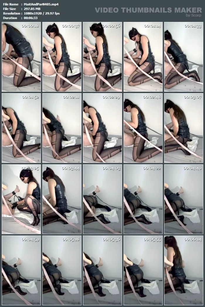 Legs In The Air, Diaper Open, Ankles Tied, You're Where You Belong Part 1 - MAITRESSE PARKER / ANDREA PARKER - MP4