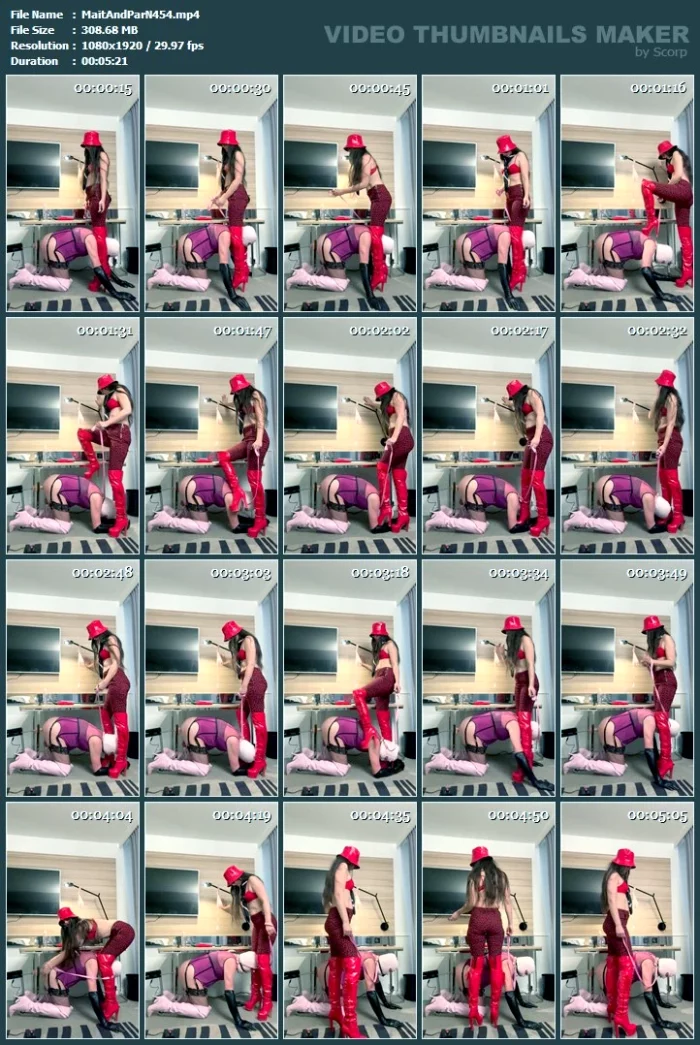 Barbie Fuck Machine Workout Part 2 - MAITRESSE PARKER / ANDREA PARKER - MP4