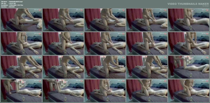 Caged He Massages My Back And Buttocks - MAITRESSE PARKER / ANDREA PARKER - MP4