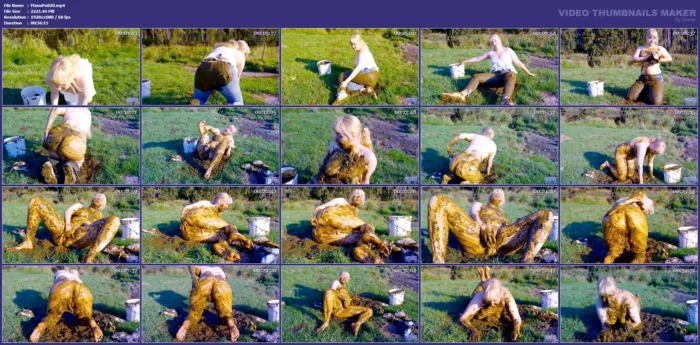 Collecting Cow Dung - MANUREPORN / MANUREFETISH - MP4