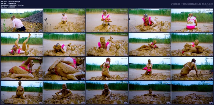 Orgasm In The Lake Of Mud - MANUREPORN / MANUREFETISH - MP4