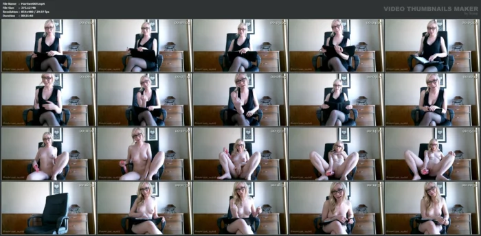 Sex Therapist Makes You Eat Your Cum - MARISSA SWEET - MP4