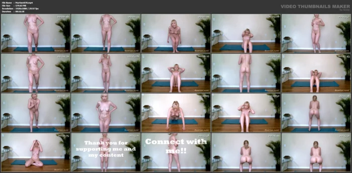 Nude Circuit Training - MARISSA SWEET - MP4