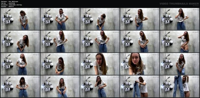 Desperately Pissing In Jeans - MARGOALISA / MARGO AND ALICE - MP4