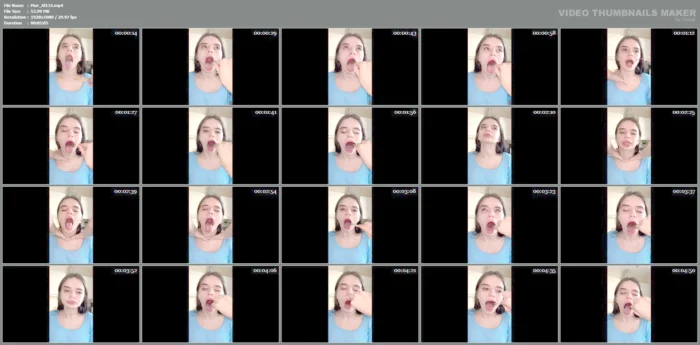 Gag Reflex And Throat Fetish - MARGOALISA / MARGO AND ALICE - MP4