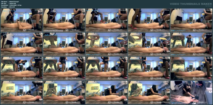Two Goddess One Slave - MISTRESS ANNA - MP4