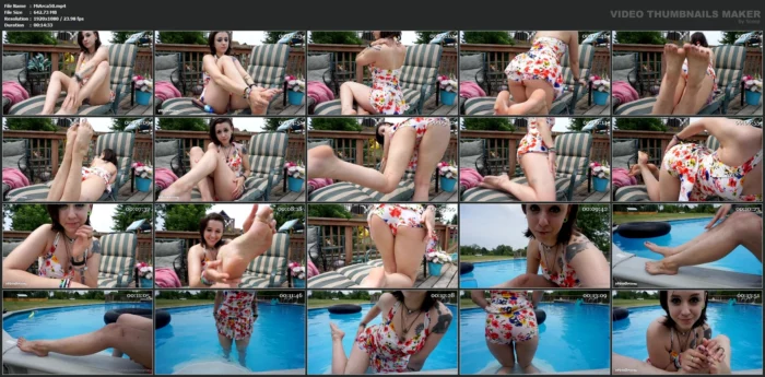 Teasing You Ever So Much With My Feet! - MISS ARCANA / ARCANANERD - MP4