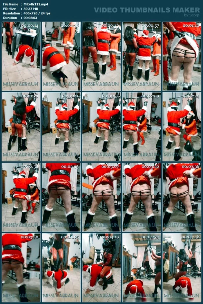 Who Framed Santa Claus - MISS EVA BRAUN / SISSY VALERIA ROSSI - MP4