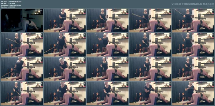 I Do Not Like That They Have Their Buttocks Without Marks - MISTRESS JOHANNA MADRID - MP4