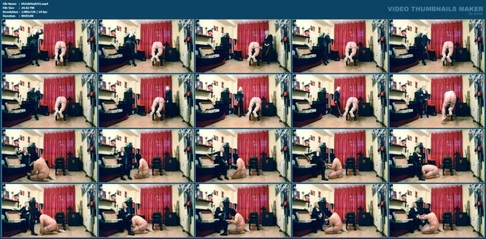 One Of The Slaves Worshipping And Paying Tribute To His Goddess! - MISTRESS JOHANNA MADRID - MP4