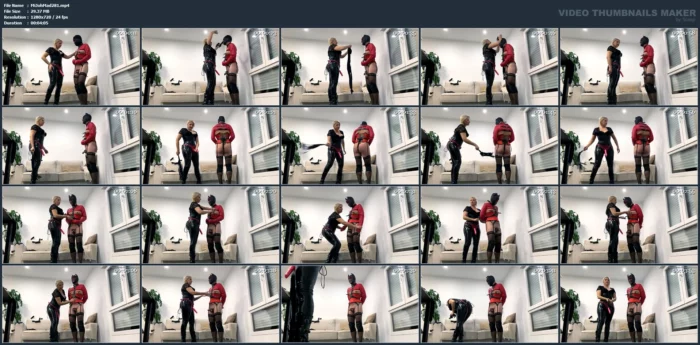 Punishment For The Bitch - MISTRESS JOHANNA MADRID - MP4