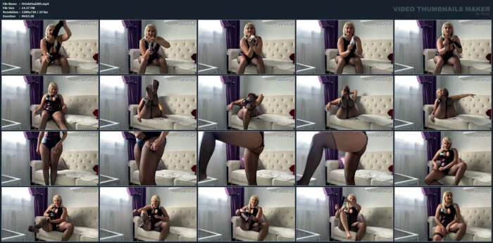 Ripping Off My Tights! - MISTRESS JOHANNA MADRID - MP4