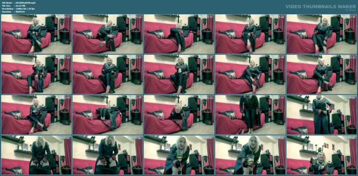 Sitting On The Red Sofa - MISTRESS JOHANNA MADRID - MP4