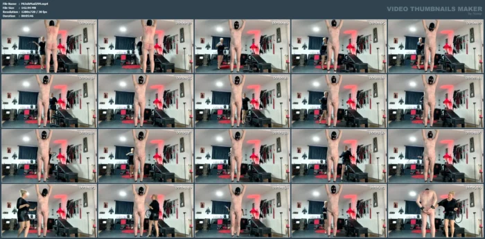 Slave Whipped And Branded! Part 2 - MISTRESS JOHANNA MADRID - MP4
