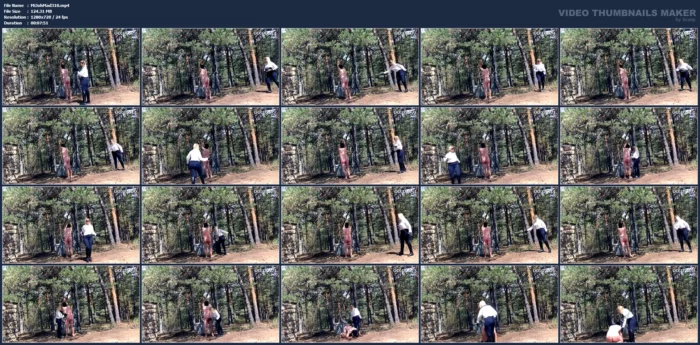 Stupid Slave Punished In The Field! Part 2 - MISTRESS JOHANNA MADRID - MP4