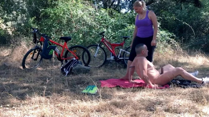 There's Nothing Better Than Riding A Bicycle With My Hubby - MISTRESS JOHANNA MADRID - MP4