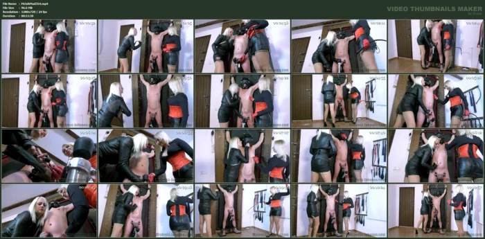 Tied Up, Immobilized And Totally Helpless, You Are An Appetizing Prey For Mistress Heather And Me - MISTRESS JOHANNA MADRID - MP4