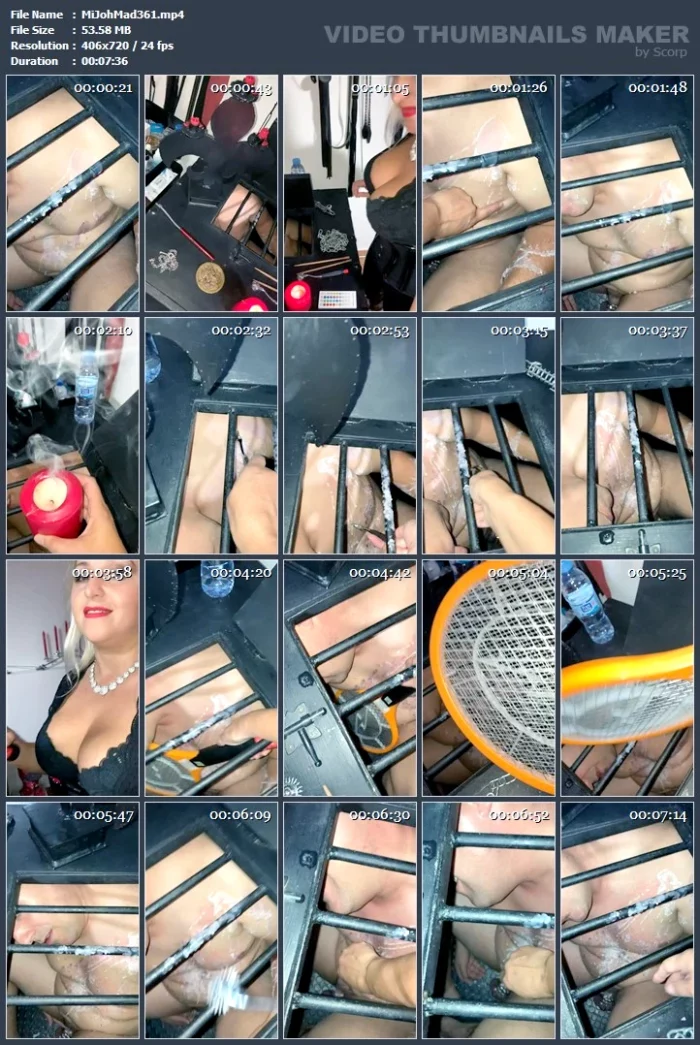 Tormented In The Drawer! - MISTRESS JOHANNA MADRID - MP4