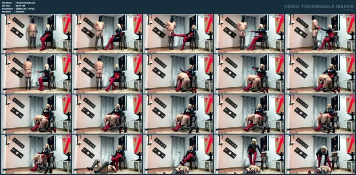 Transformation From Man To Whore Part 2 - MISTRESS JOHANNA MADRID - MP4