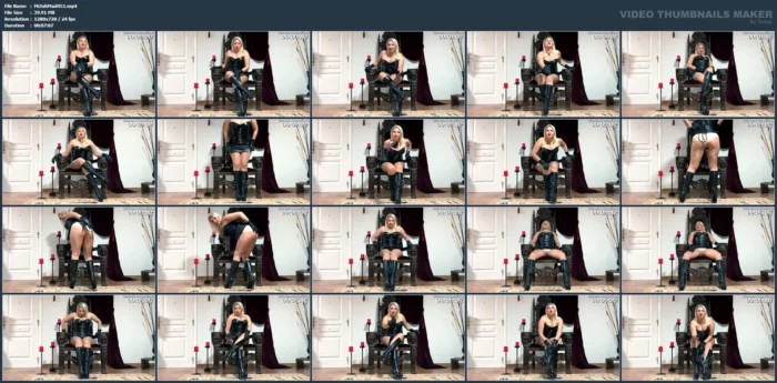 You Will Not Ejaculate Whenever You Want - MISTRESS JOHANNA MADRID - MP4