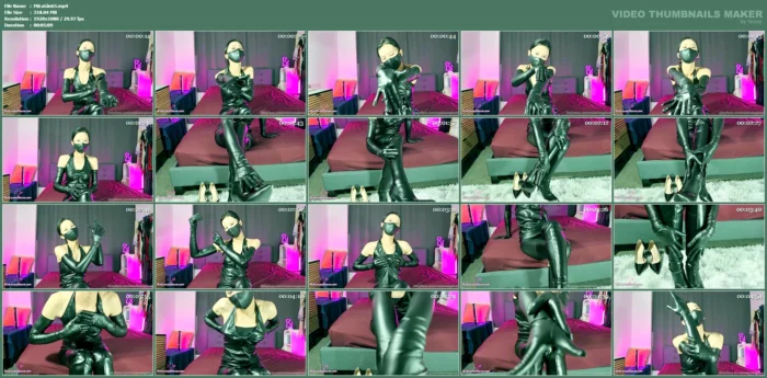 You'll Keep Gazing At My Seductive Gloves And Tall Boots, Utterly Captivated By Me - MIOLOVESGLOVE - MP4