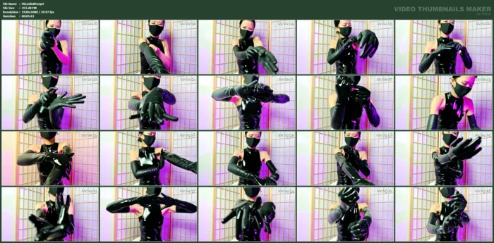 Bonus - I Know You Enjoy Watching Me Put On Latex Gloves—The Latex Sound Is Truly Alluring - MIOLOVESGLOVE - MP4