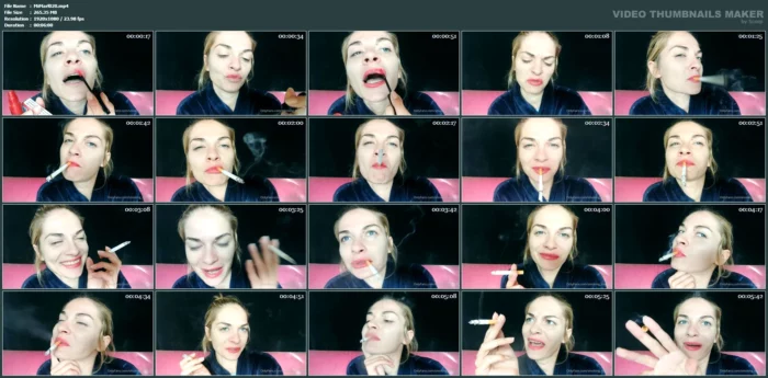 I Call It Power High Dangling - SMOKING MISS M / MISTRESS MARLENA - MP4