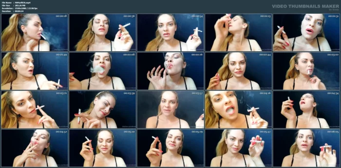 Stronger Than My Corks - SMOKING MISS M / MISTRESS MARLENA - MP4