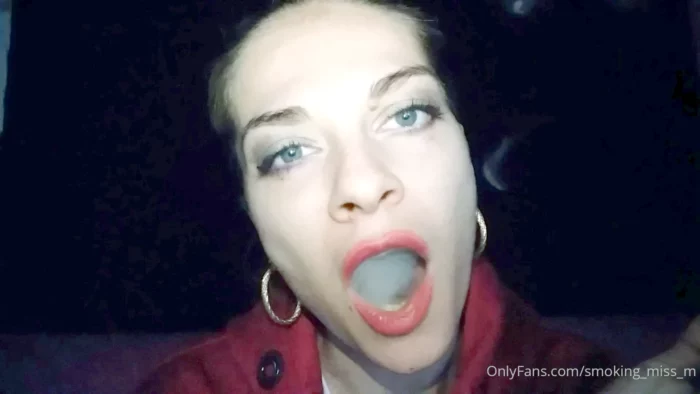 I'm Going To Smoke My Cigarette And I Want You To Keep Me Company - SMOKING MISS M / MISTRESS MARLENA - MP4
