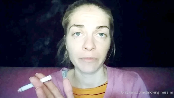 Smoking Itself It's Sexy, Right? - SMOKING MISS M / MISTRESS MARLENA - MP4