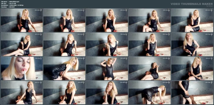 Marlboro Reds Are Sexier - SMOKING MISS M / MISTRESS MARLENA - MP4