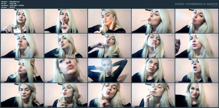 Sensual Power Dangling - SMOKING MISS M / MISTRESS MARLENA - MP4