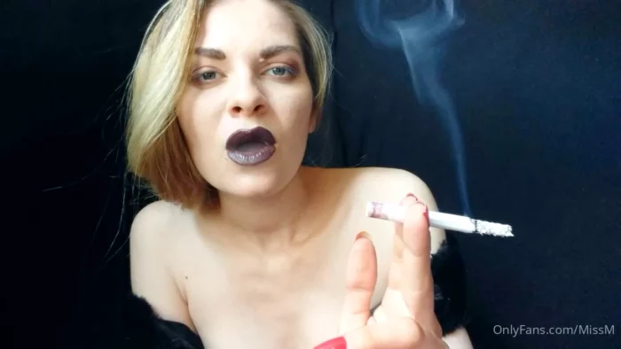 A Little Treat For You - SMOKING MISS M / MISTRESS MARLENA - MP4