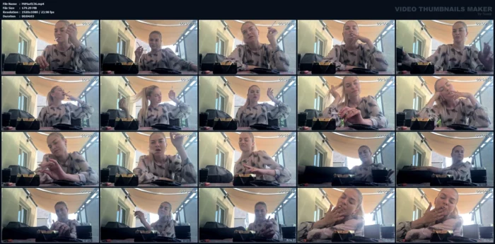 Nothing Fancy Though, Just The Real Life Of A Heavy Smoker! - SMOKING MISS M / MISTRESS MARLENA - MP4