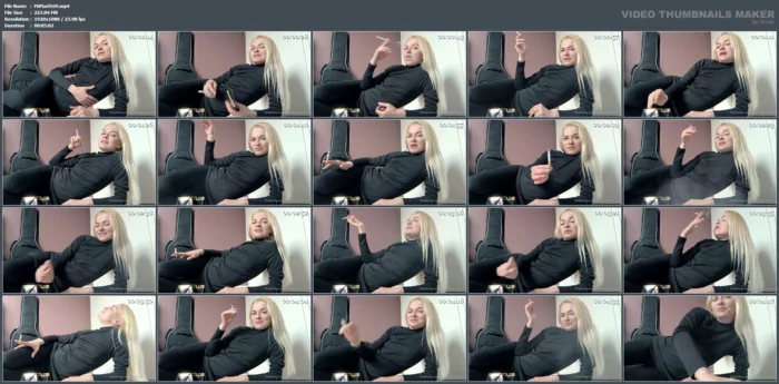 As Black As My Insides - SMOKING MISS M / MISTRESS MARLENA - MP4
