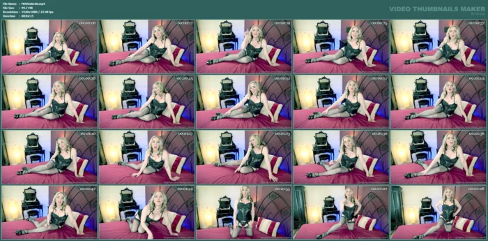 I Need A Real Cock To Pleasure Me Not That Pathetic Tiny Useless Nubbin Of Yours! - MISTRESS SIDONIA VON BORK / THE ENGLISH MANSION - MP4