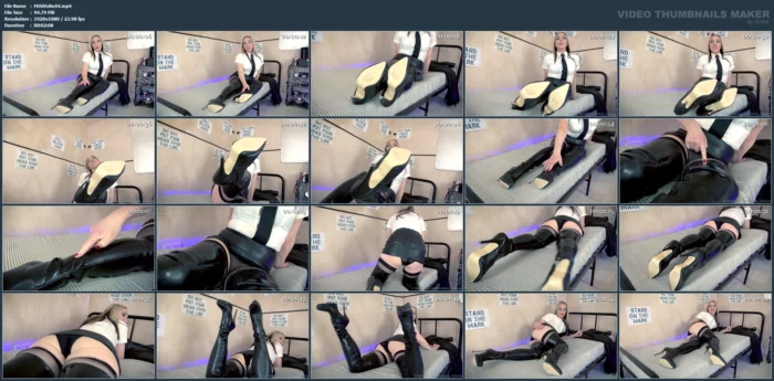 I Want My Boots Polished Up With Your Tongue - MISTRESS SIDONIA VON BORK / THE ENGLISH MANSION - MP4