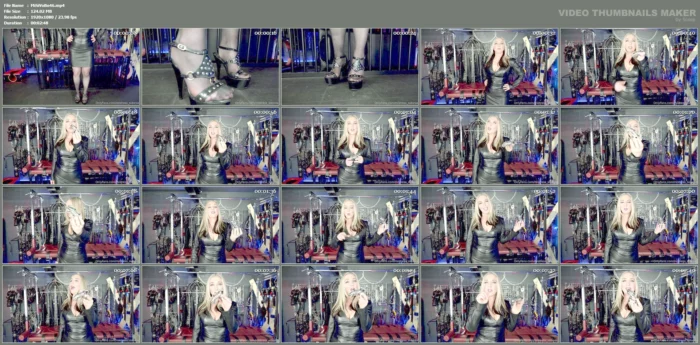 Let Me Explain The Some Of The Slave House Rules - MISTRESS SIDONIA VON BORK / THE ENGLISH MANSION - MP4