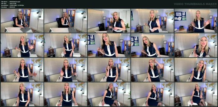Oh Dear There's No Men Allowed In This Office - What Shall We Do About It? - MISTRESS SIDONIA VON BORK / THE ENGLISH MANSION - MP4