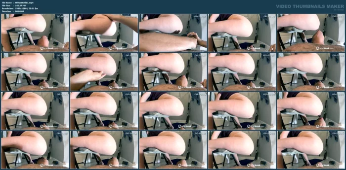 Closeup Of Mistress V's Outstanding Ass Feeding Her Worthless Slave - MISTRESS V AND HER SLAVE - MP4