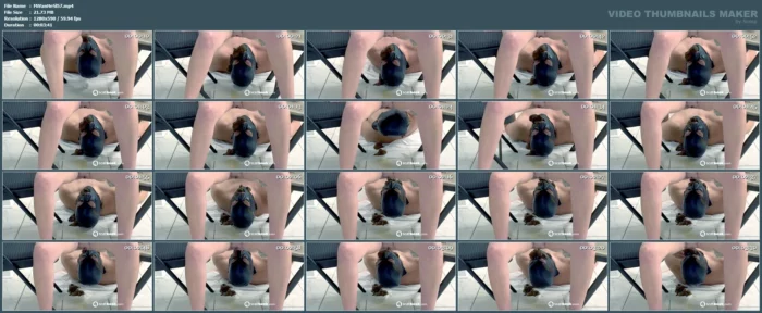 Mistress V Feeding Slave Her Biggest Load Yet. I Mean His Entire Face Is Covered In Shit - MISTRESS V AND HER SLAVE - MP4